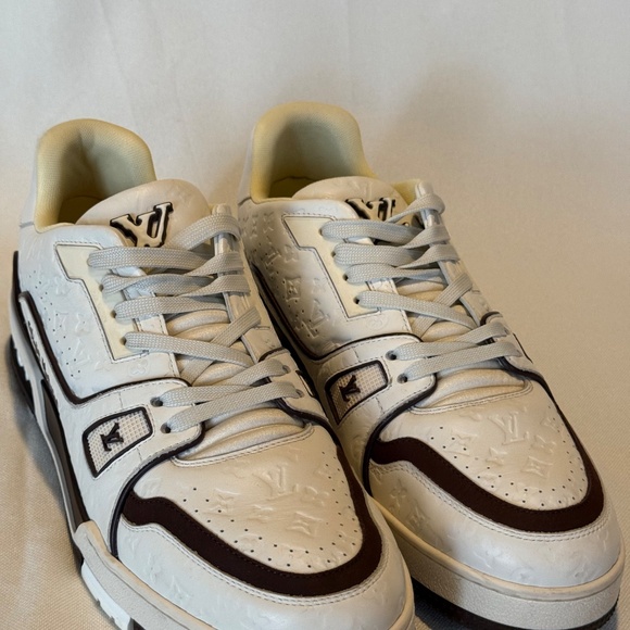 LV Louis Vuitton Trainer Sneakers Men’s 8 1ACR5k - Picture 9 of 9